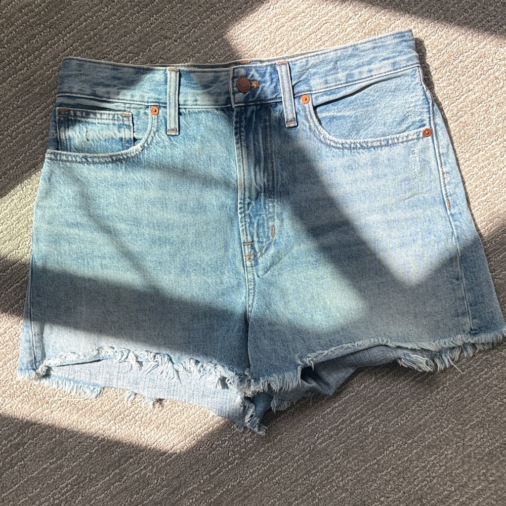 Madewell Light Blue Denim Jean Shorts